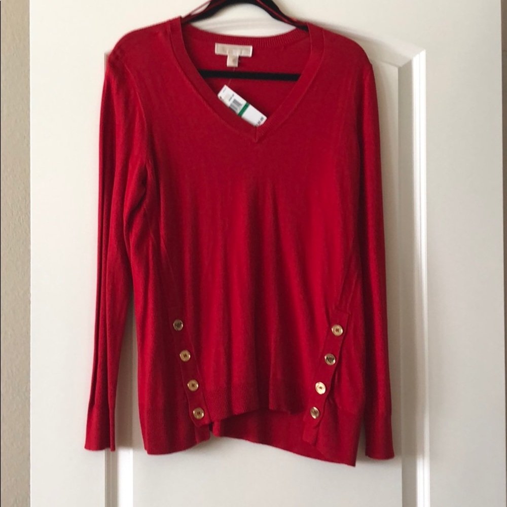 Michael Kors V neck sweater.